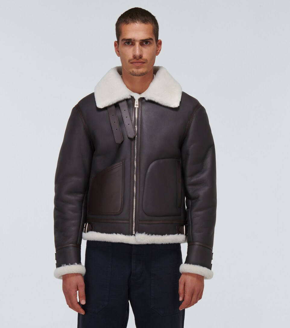 loewe shearling jacket