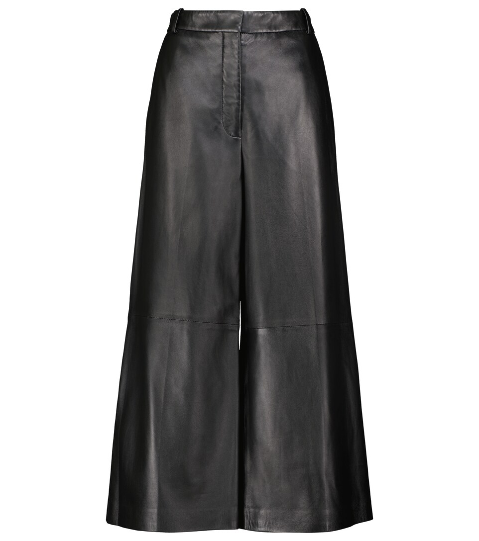 Joseph - Travis leather culottes 
