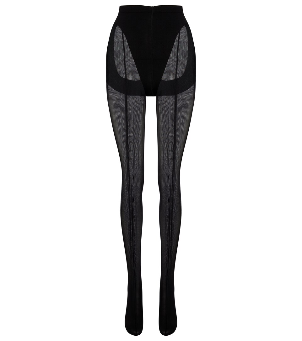 Mugler - x Wolford tights | Mytheresa