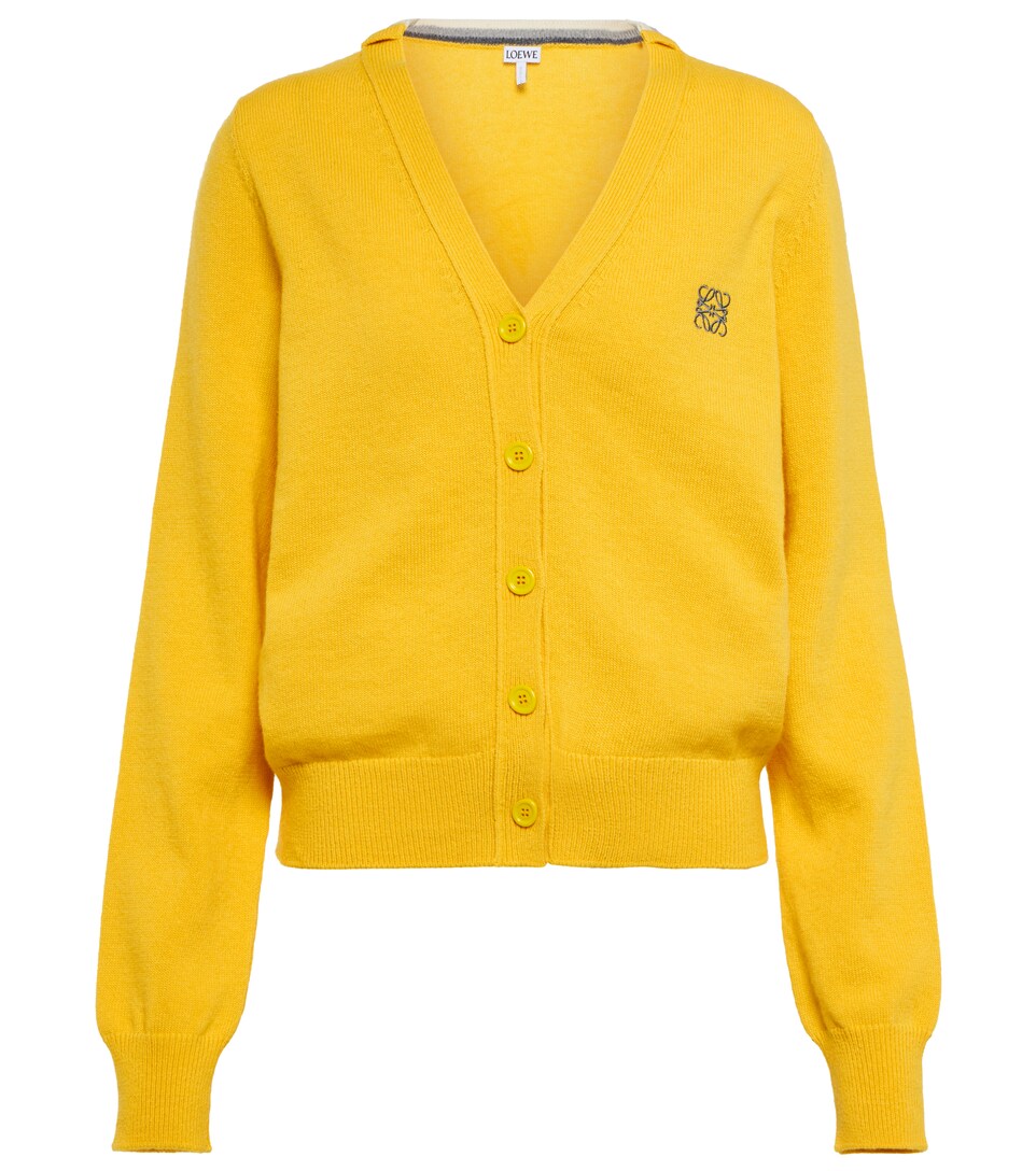 loewe cropped cardigan