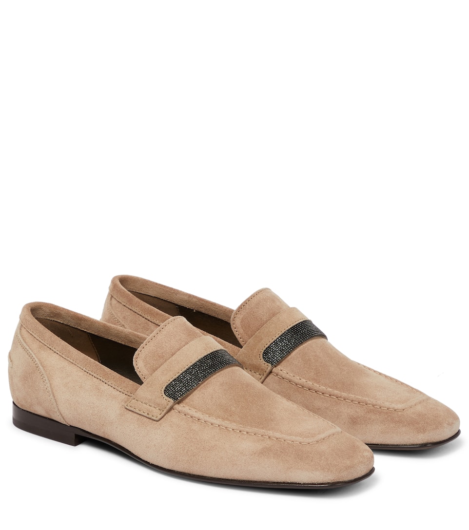 Brunello cucinelli women's loafers Clearance