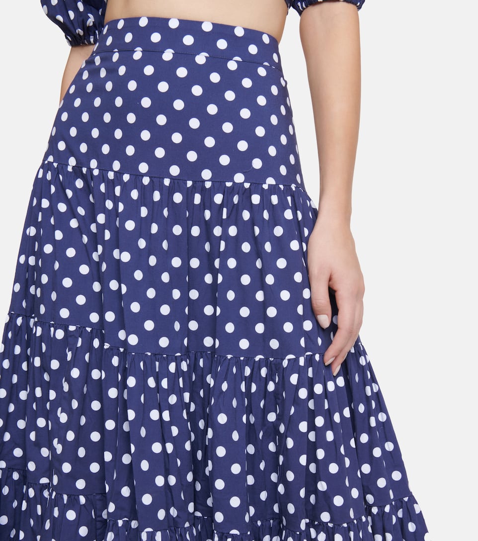 a skirt polka dot