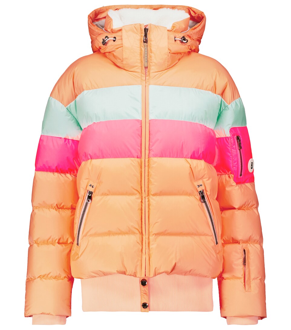 mustard ski jacket