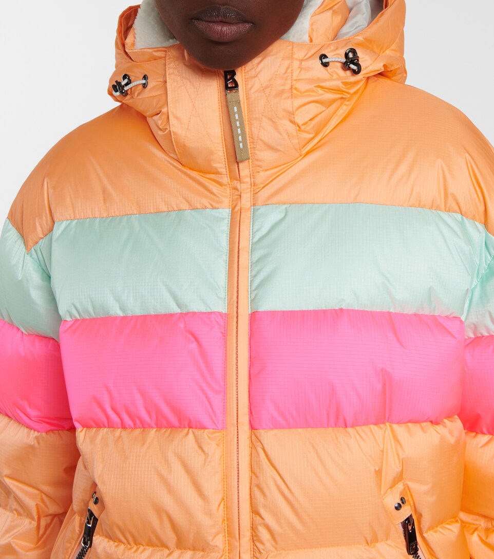 bright coloured ski jackets