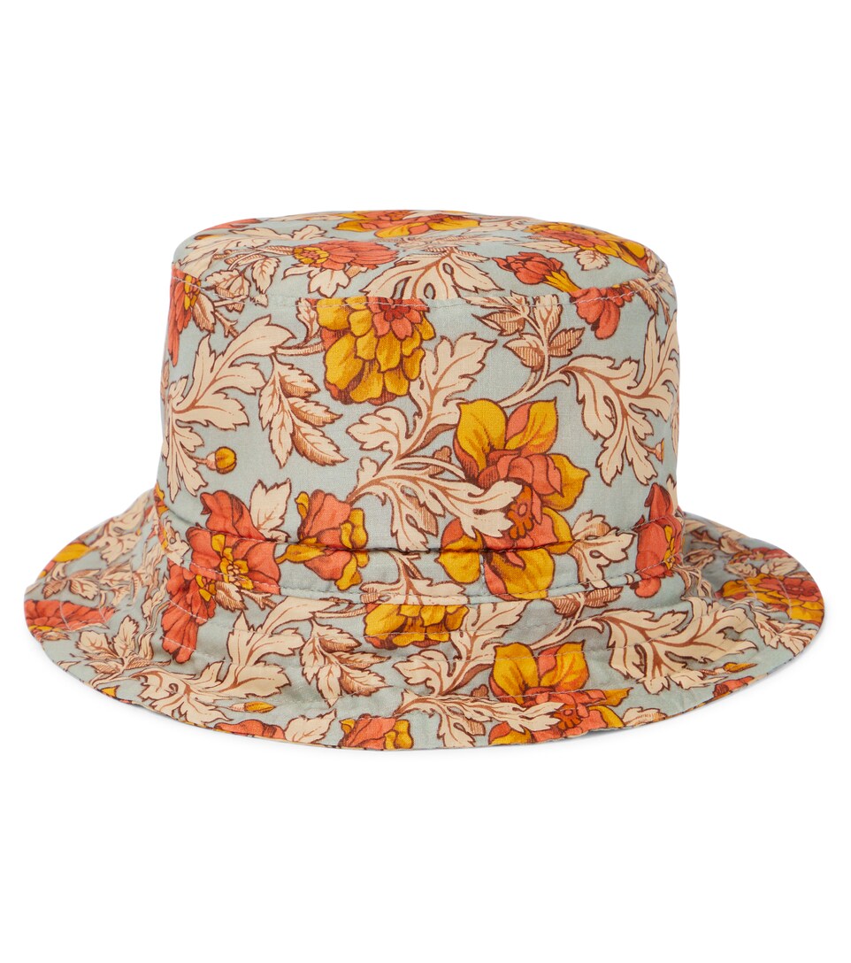 Floral cotton bucket hat | Mytheresa
