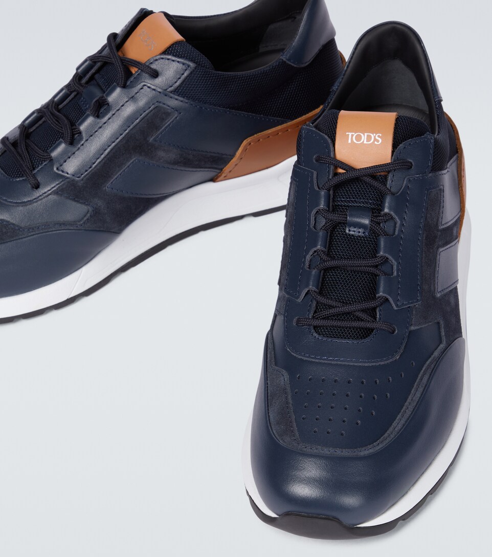 Tod's - Zapatillas de piel y ante | Mytheresa