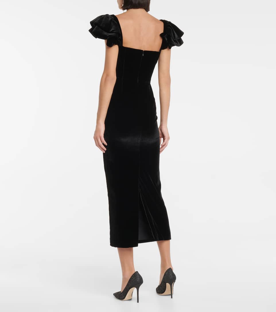 milly elle feather dress