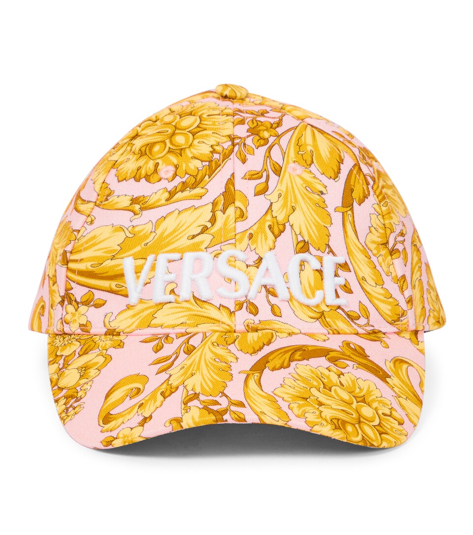 Versace - Cappello da baseball con stampa Barocco | Mytheresa