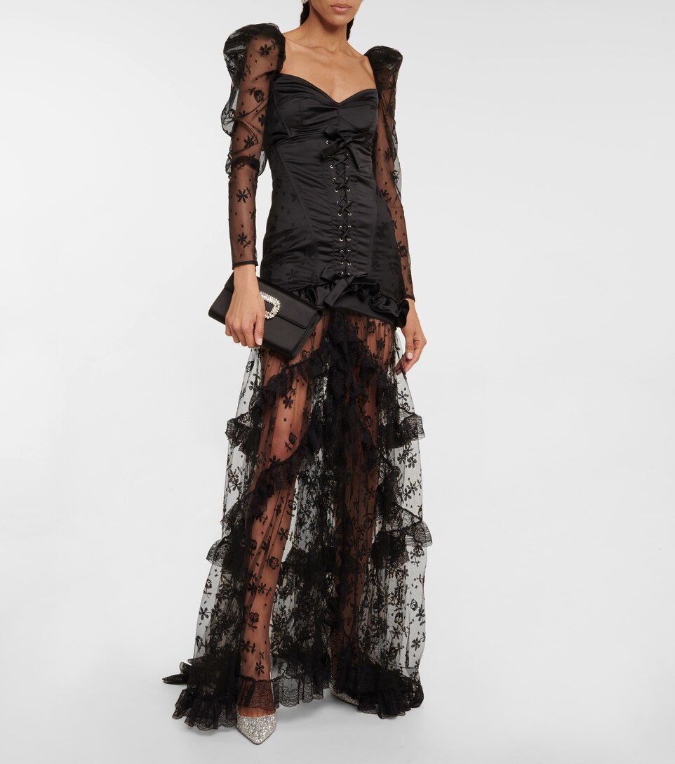 Alessandra Rich - Duchesse and lace 