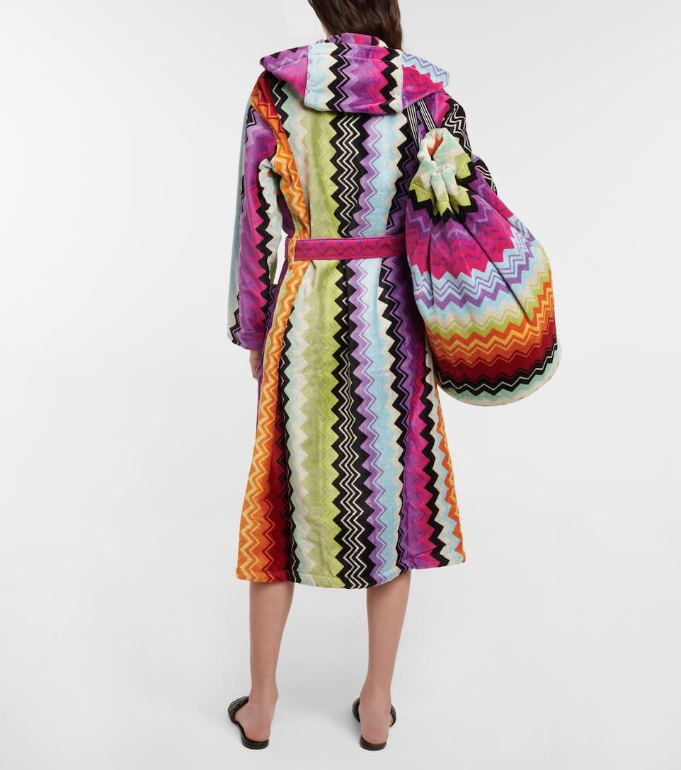 Missoni hooded cotton robe Mytheresa