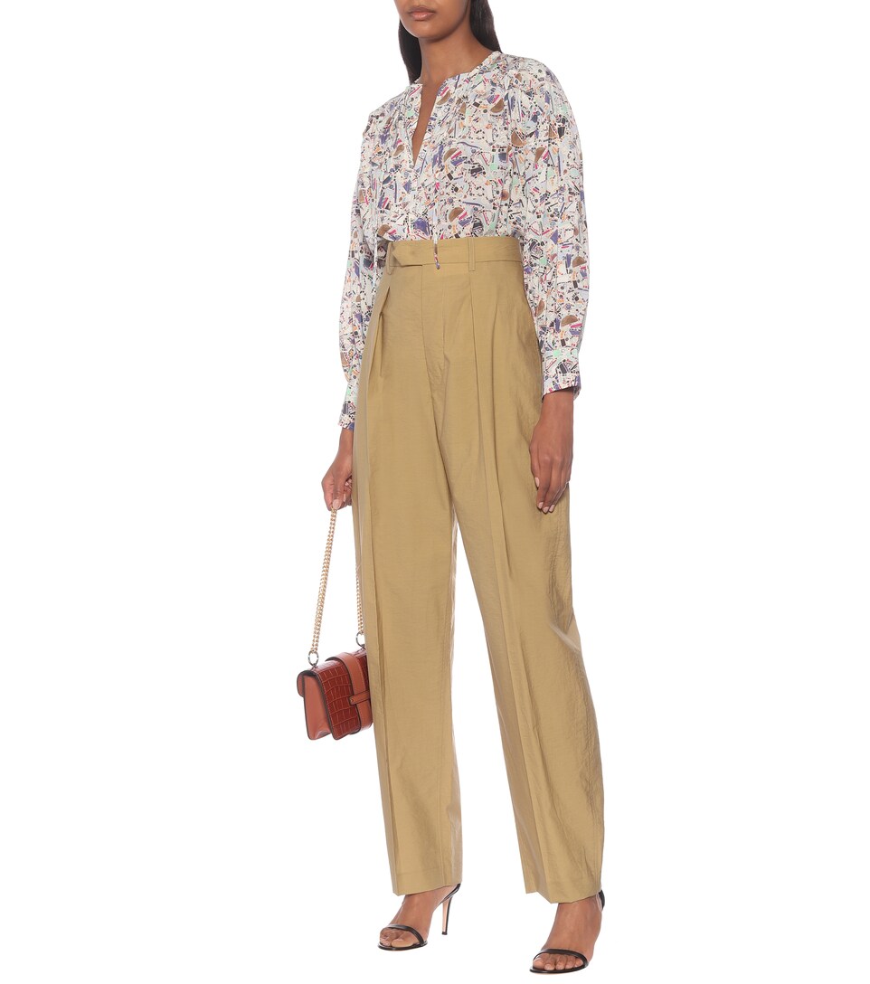 ISABEL MARANT Tacoma cotton-blend 