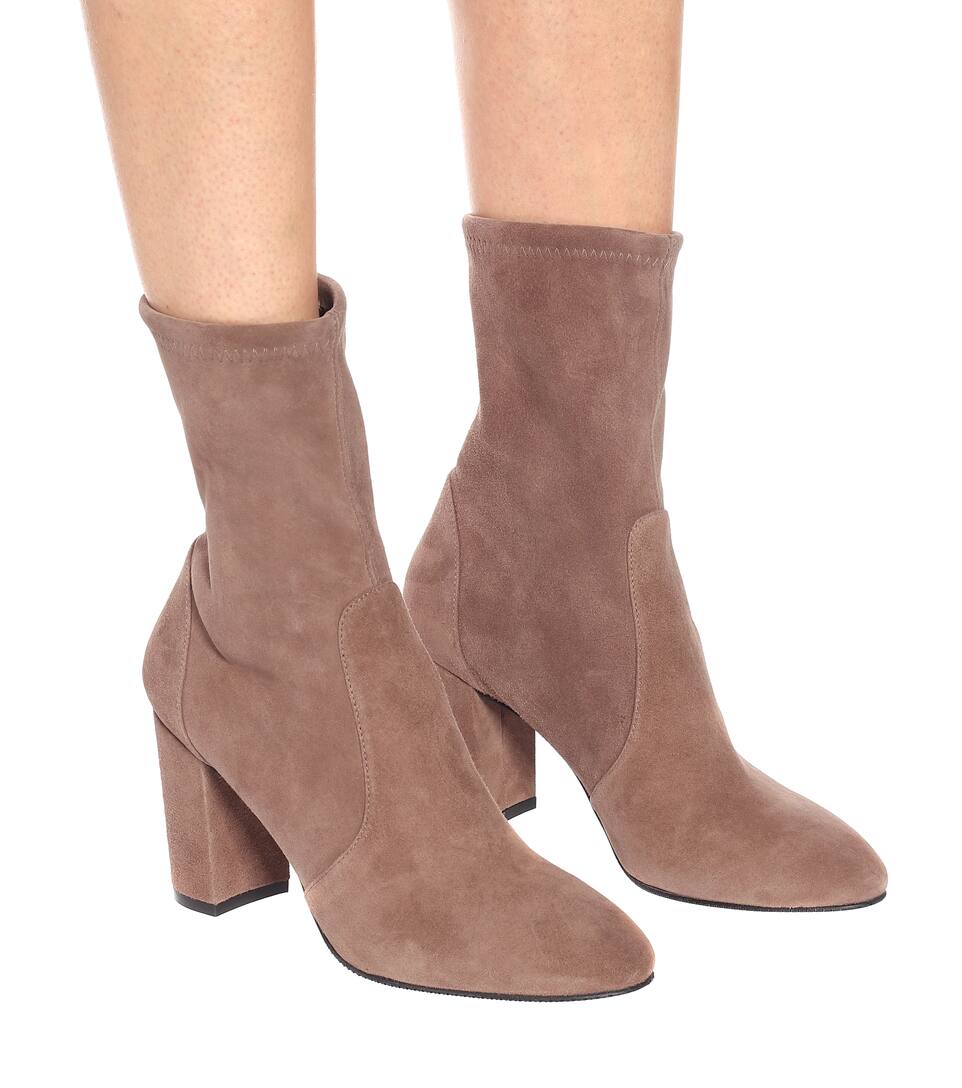 stuart weitzman beige boots