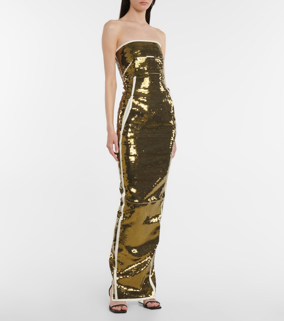 Rick Owens - Sequin-embellished gown 