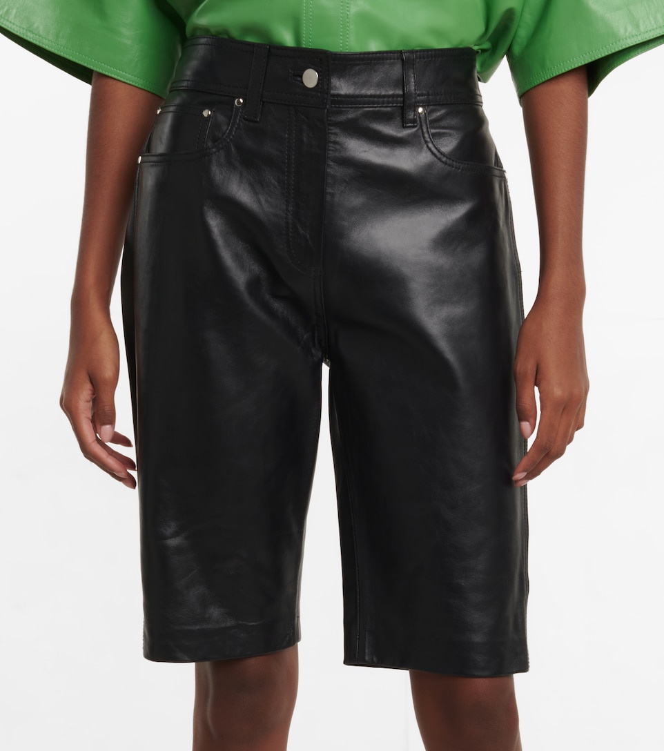 Stand Studio - Harriet leather shorts 