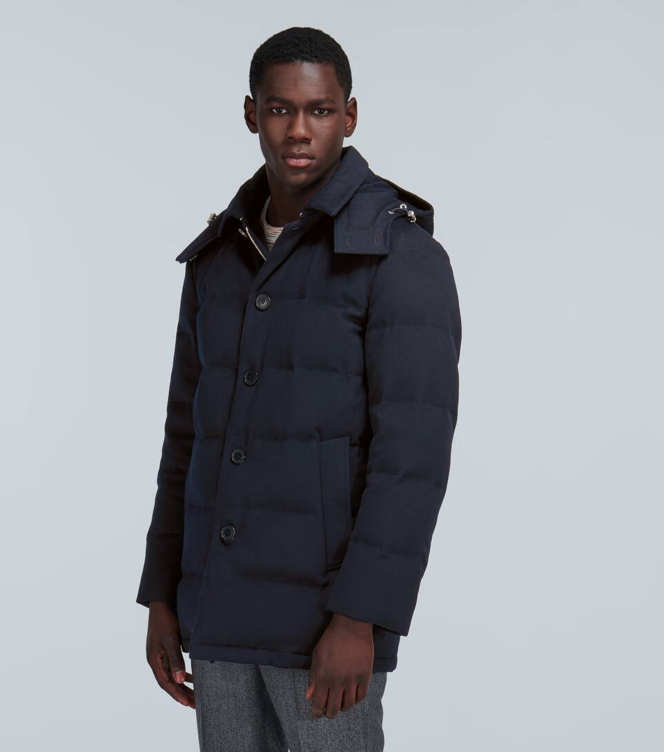 mackintosh 单排扣大衣 - 蓝色