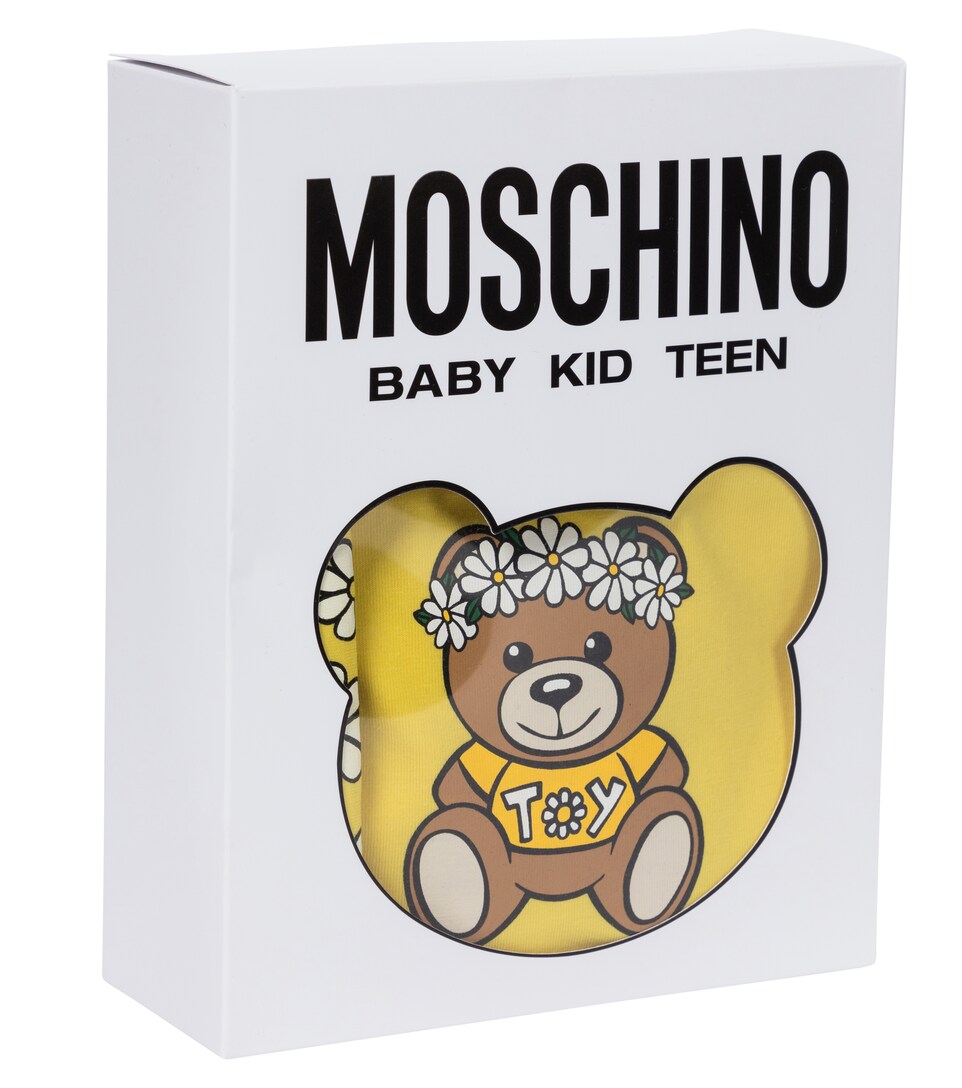 moschino hat and scarf set