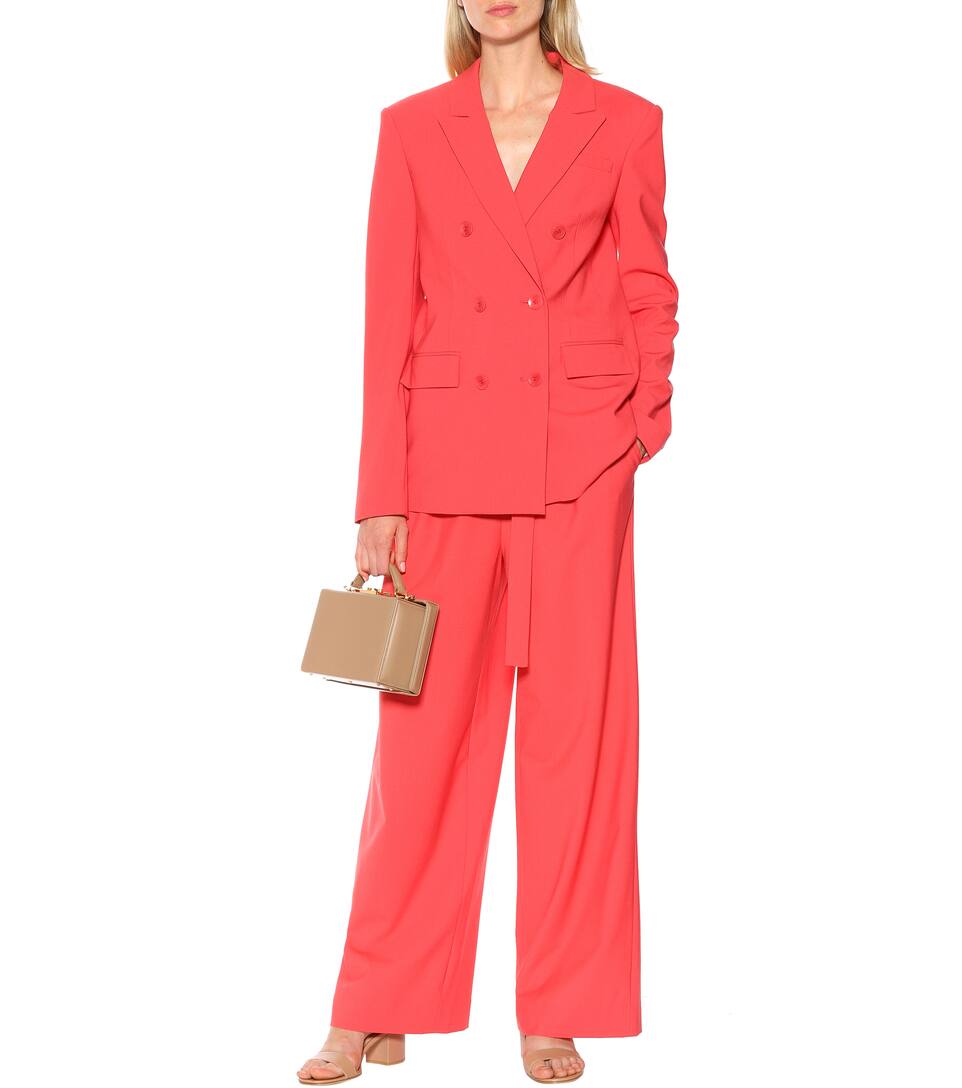Tibi Stella woolblend pants Mytheresa