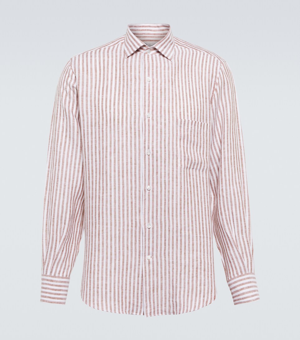 Loro Piana - André linen shirt | Mytheresa