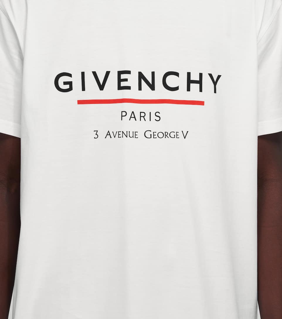 GIVENCHY LABEL OVERSIZED T-SHIRT,P00442127