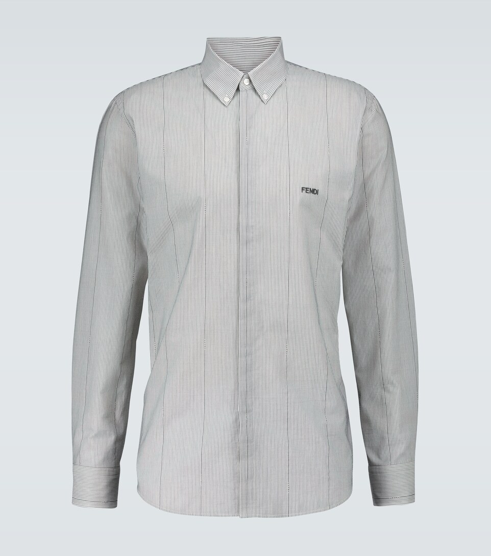 Micro Striped Shirt - Fendi | Mytheresa