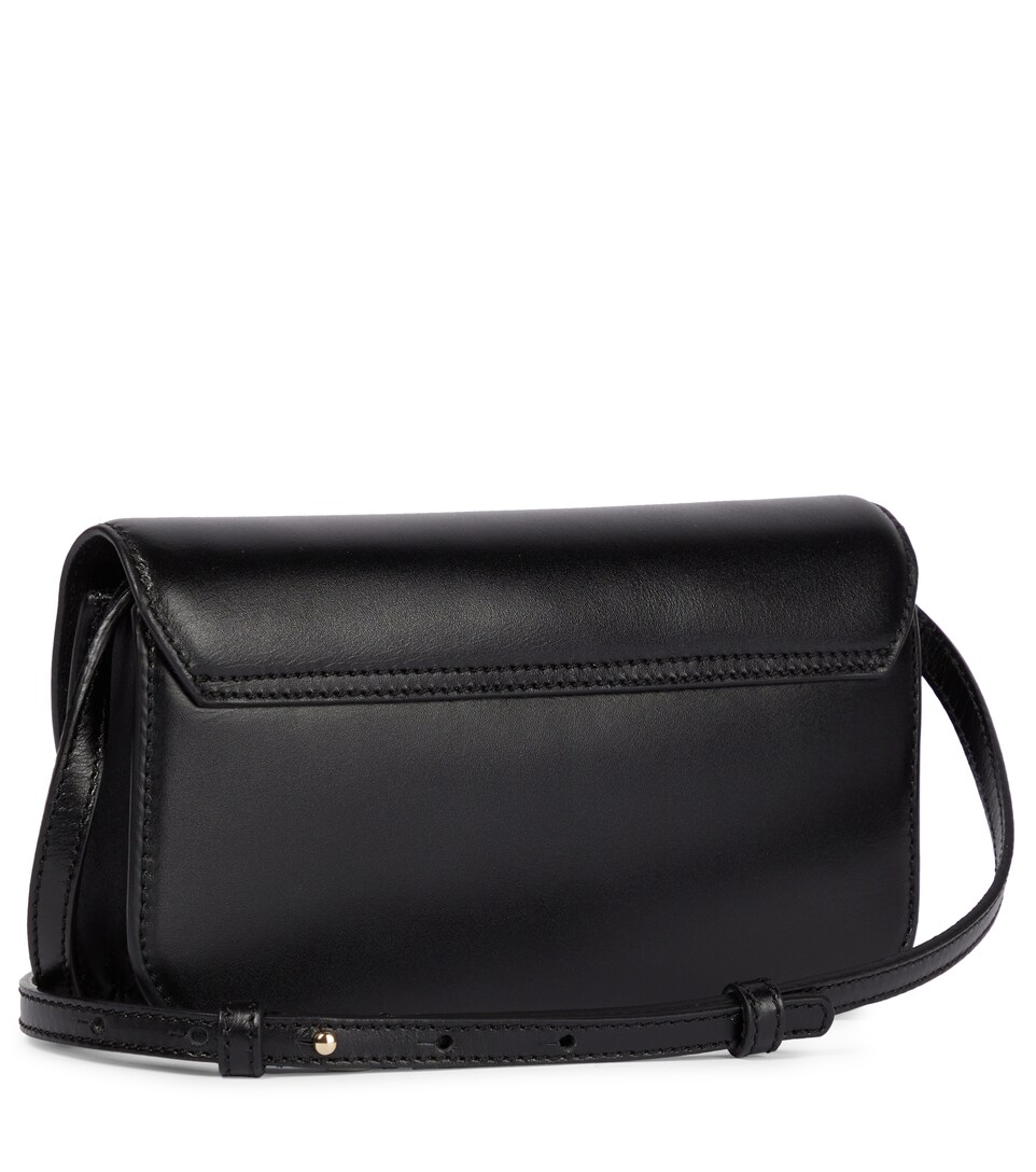 leather clutch strap