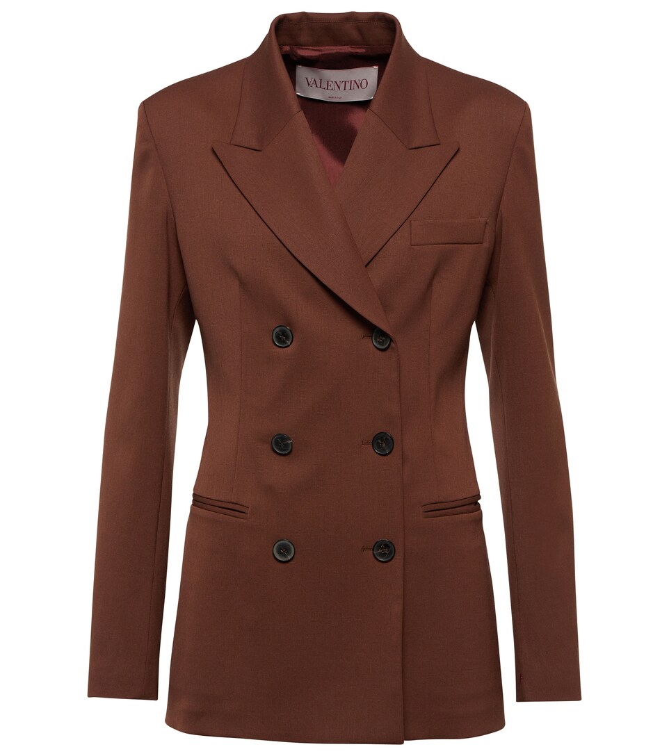 valentino double breasted coat
