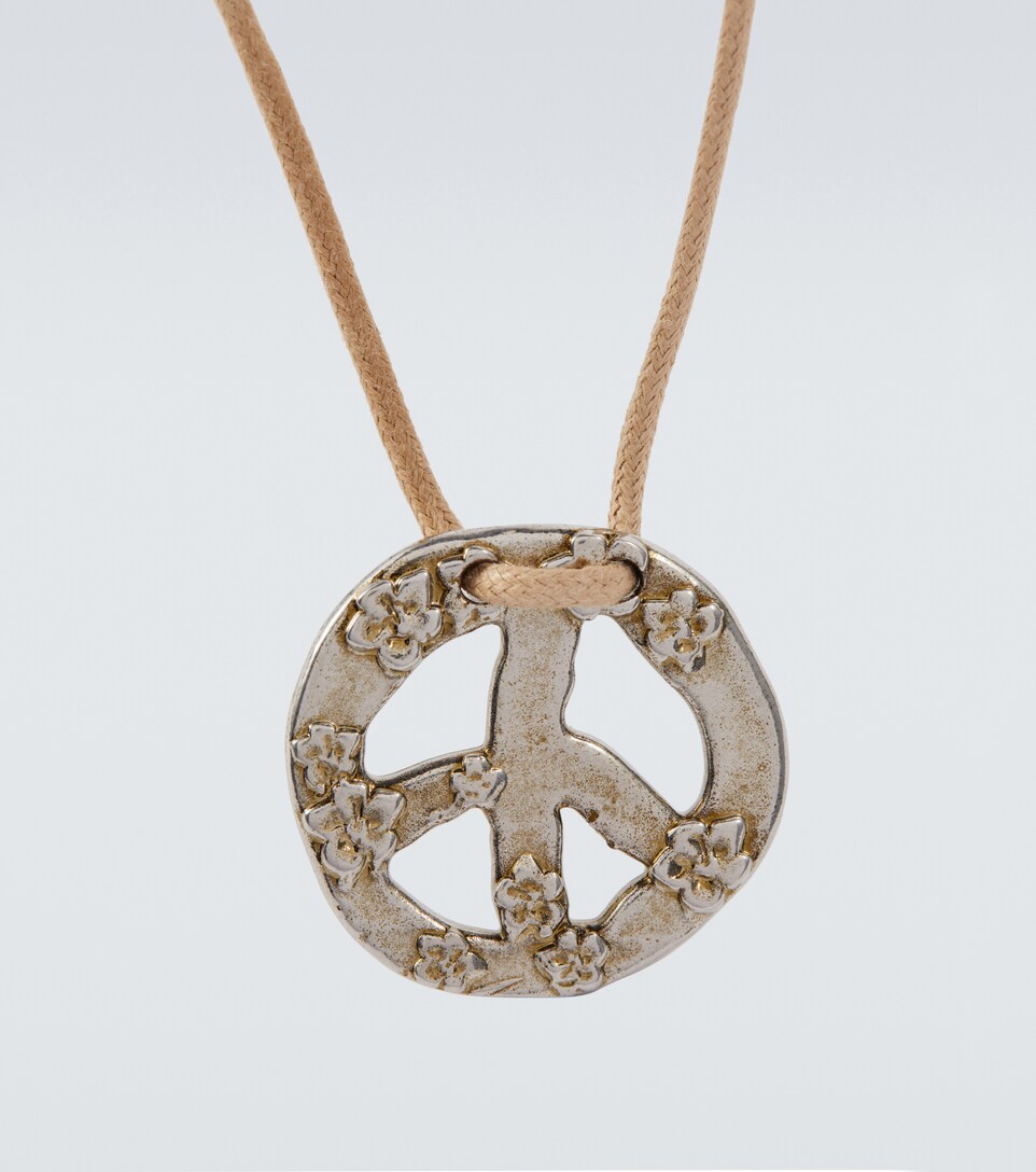 Acne Studios - Peace Sign necklace 