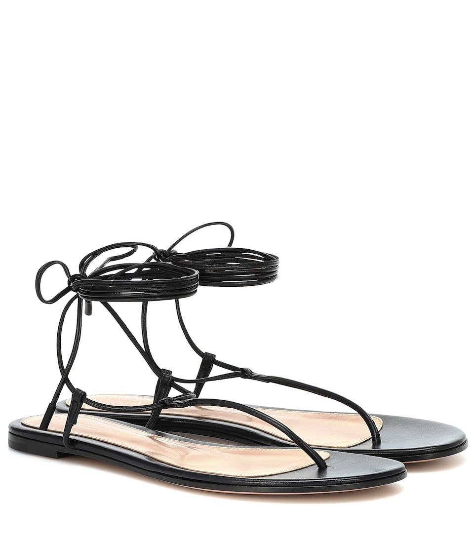 Leather Sandals | Gianvito Rossi - Mytheresa