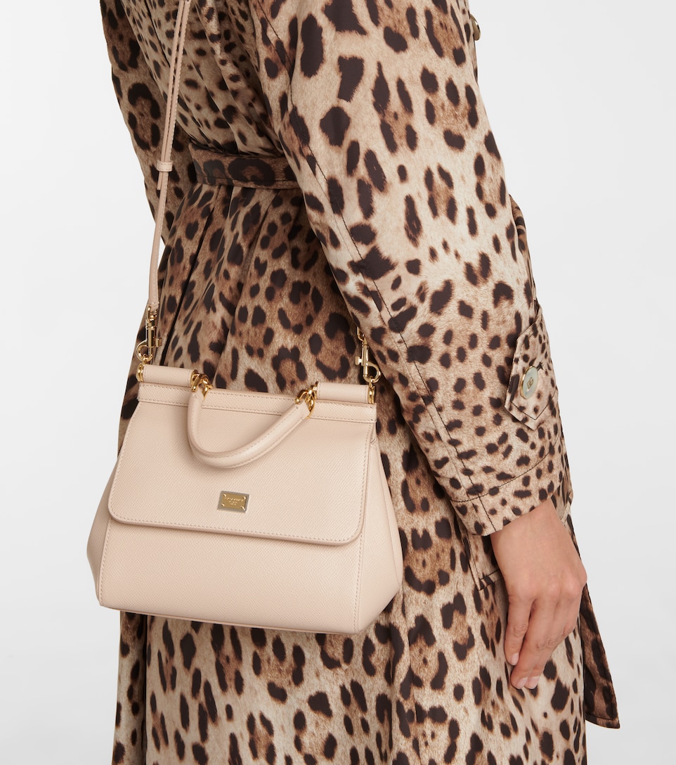 Sicily Small Leather Tote - Dolce \u0026 Gabbana | Mytheresa