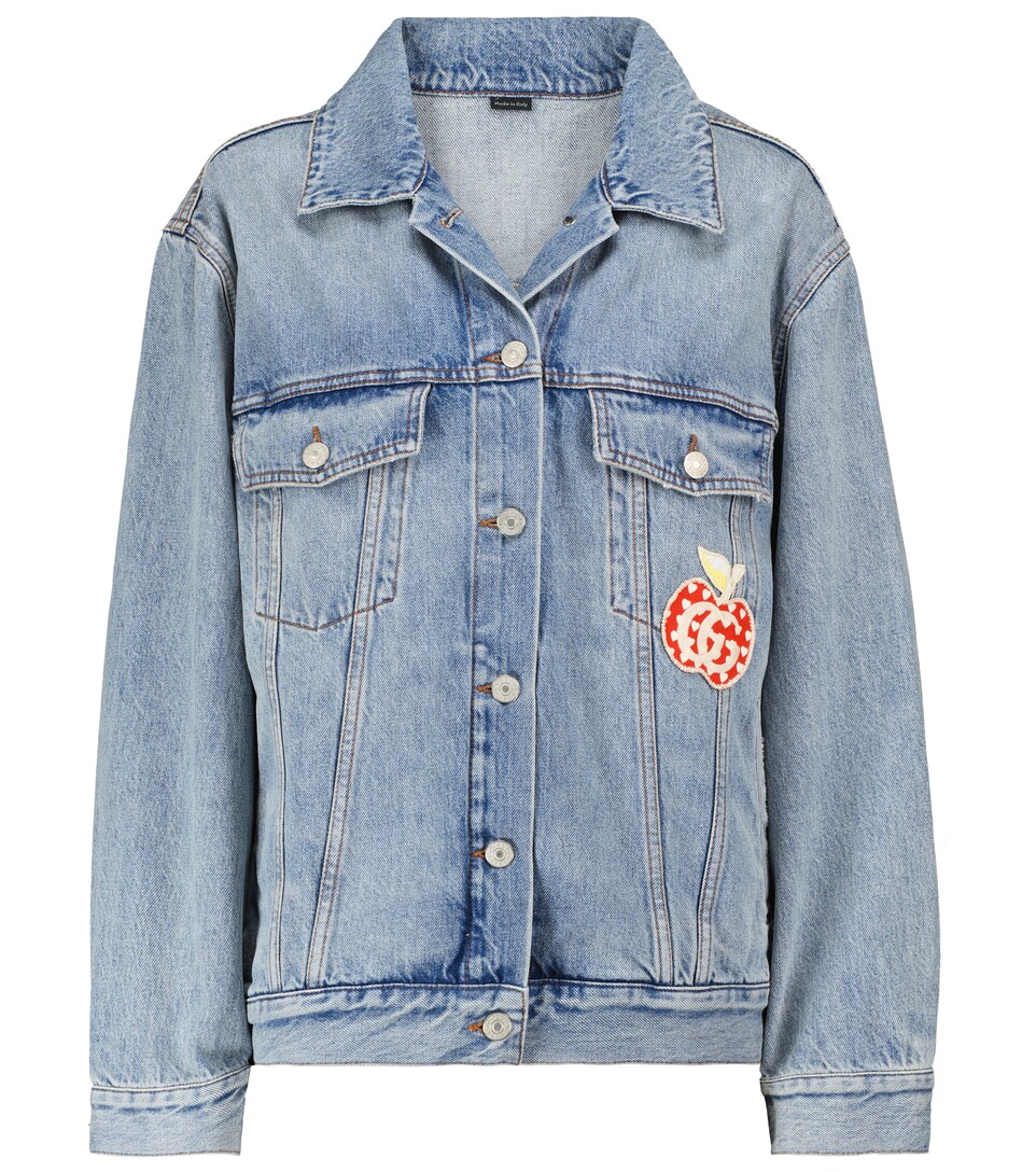 Gucci - Giacca Les Pommes di jeans | Mytheresa