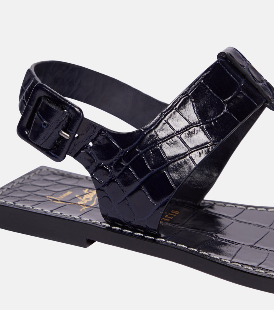Christian Louboutin - Cubongo croc 