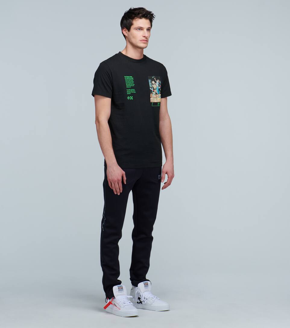 OFF-WHITE PASCAL PAINTING SHORT-SLEEVED T-SHIRT,P00447613