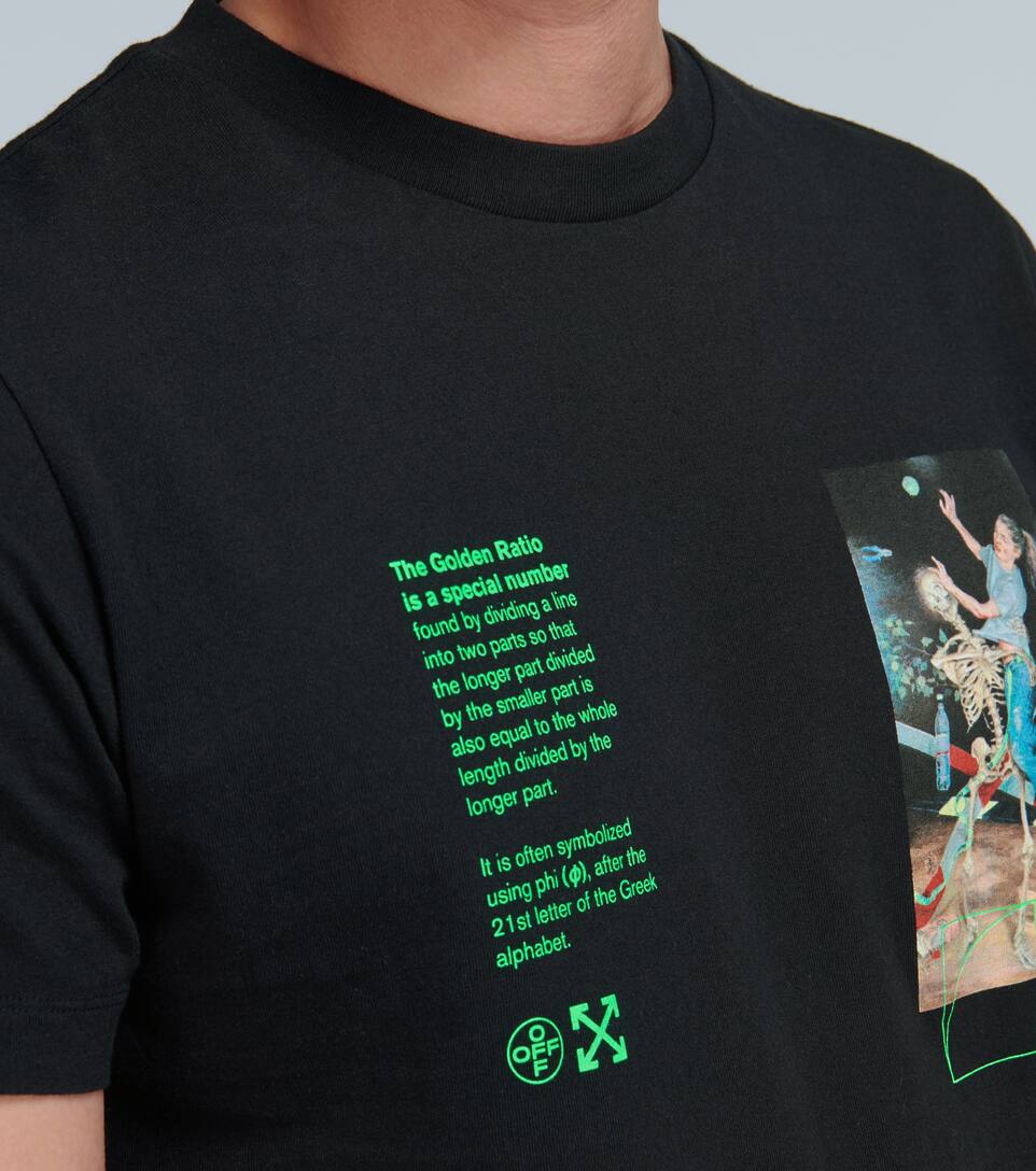 OFF-WHITE PASCAL PAINTING SHORT-SLEEVED T-SHIRT,P00447613