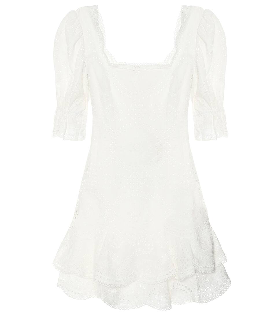 Meg Broderie Anglaise Minidress Jonathan Simkhai Mytheresa View our size charts to get the perfect fit at asos. meg broderie anglaise minidress