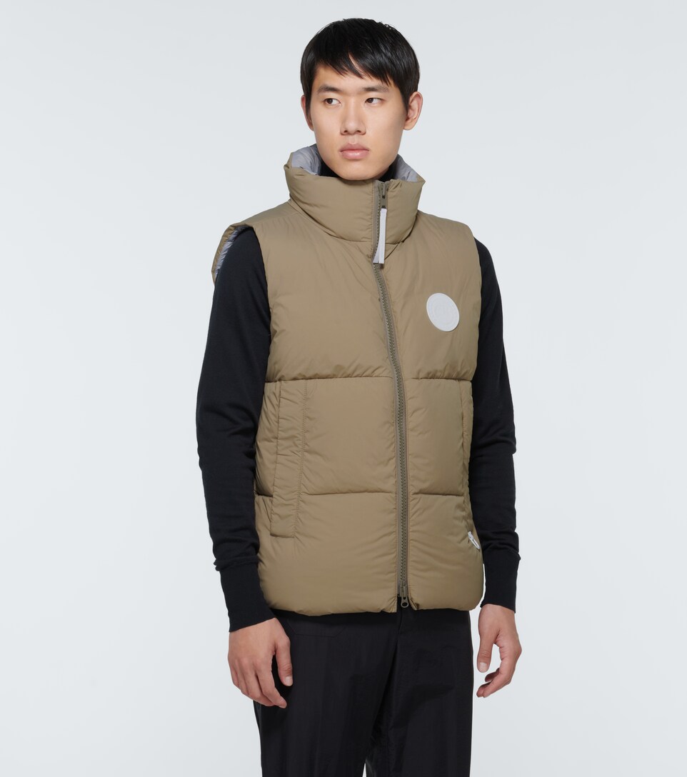 down filled vest