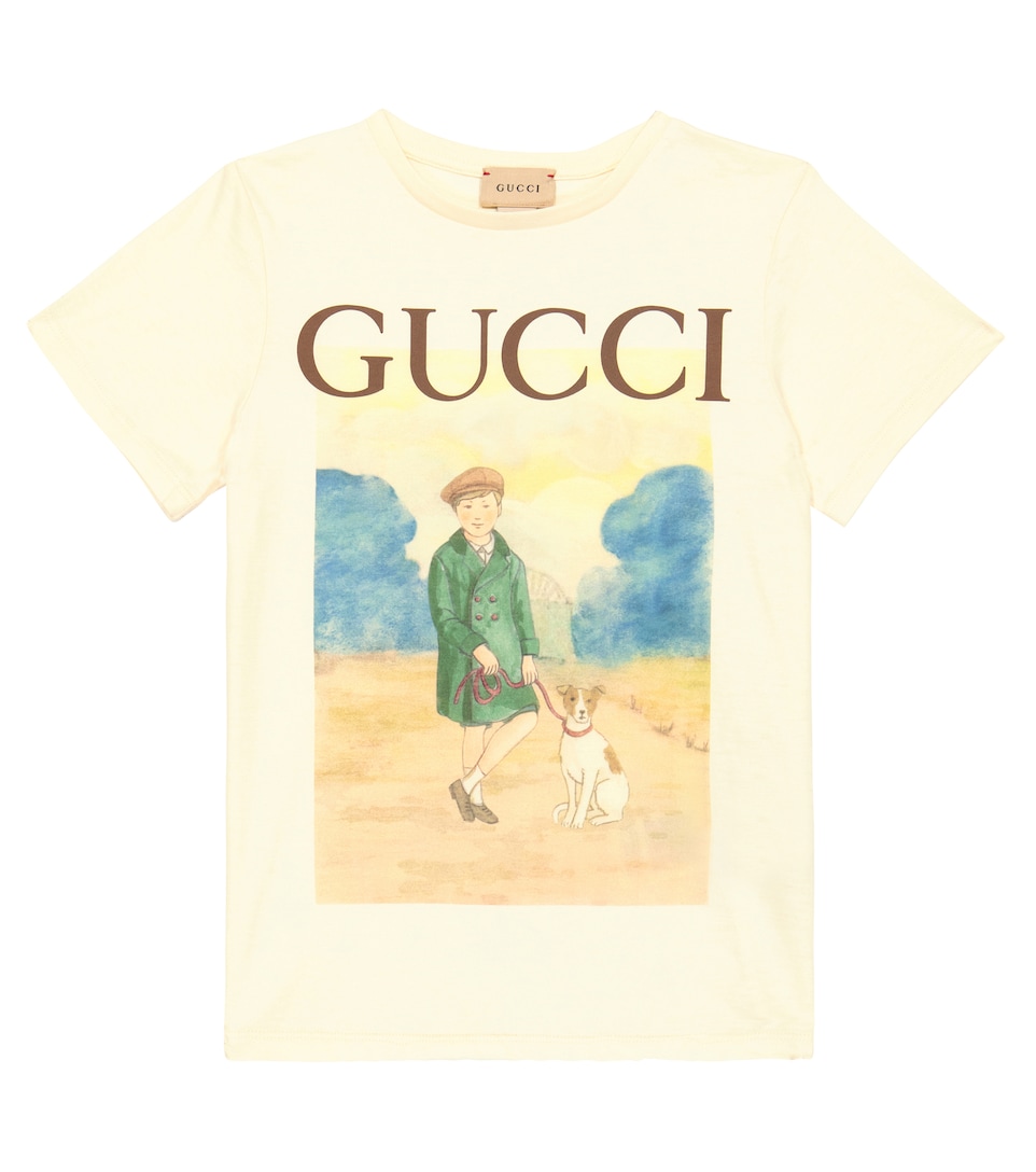 Printed cotton jersey T-shirt | Mytheresa
