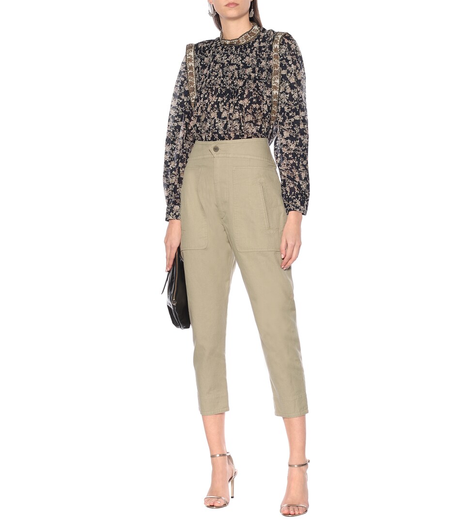 Raluni mid-rise carrot pants | Mytheresa