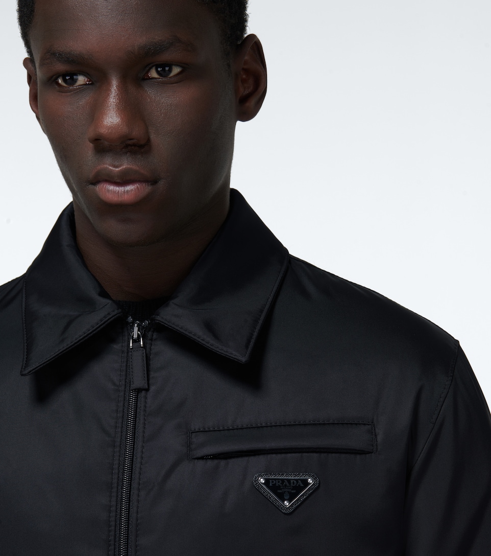 prada nylon padded jacket