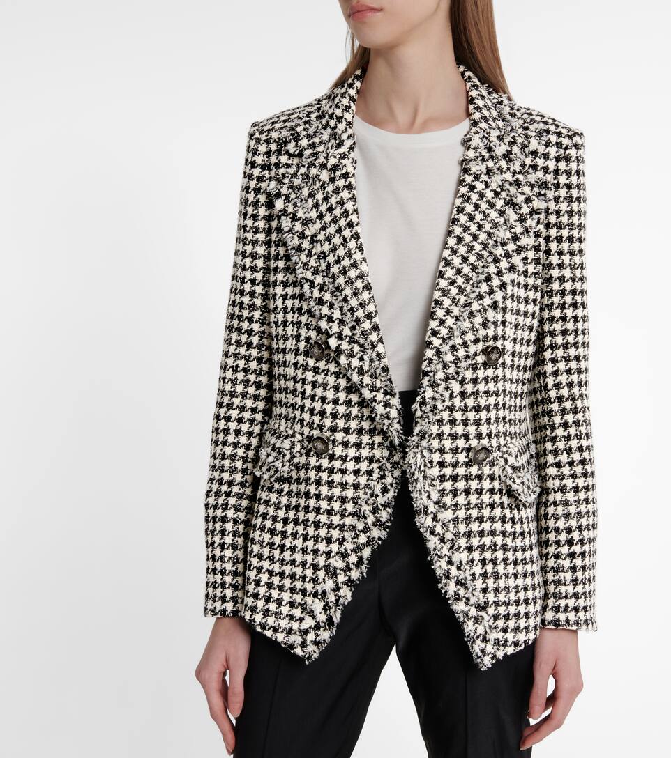 Veronica beard houndstooth blazer clearance