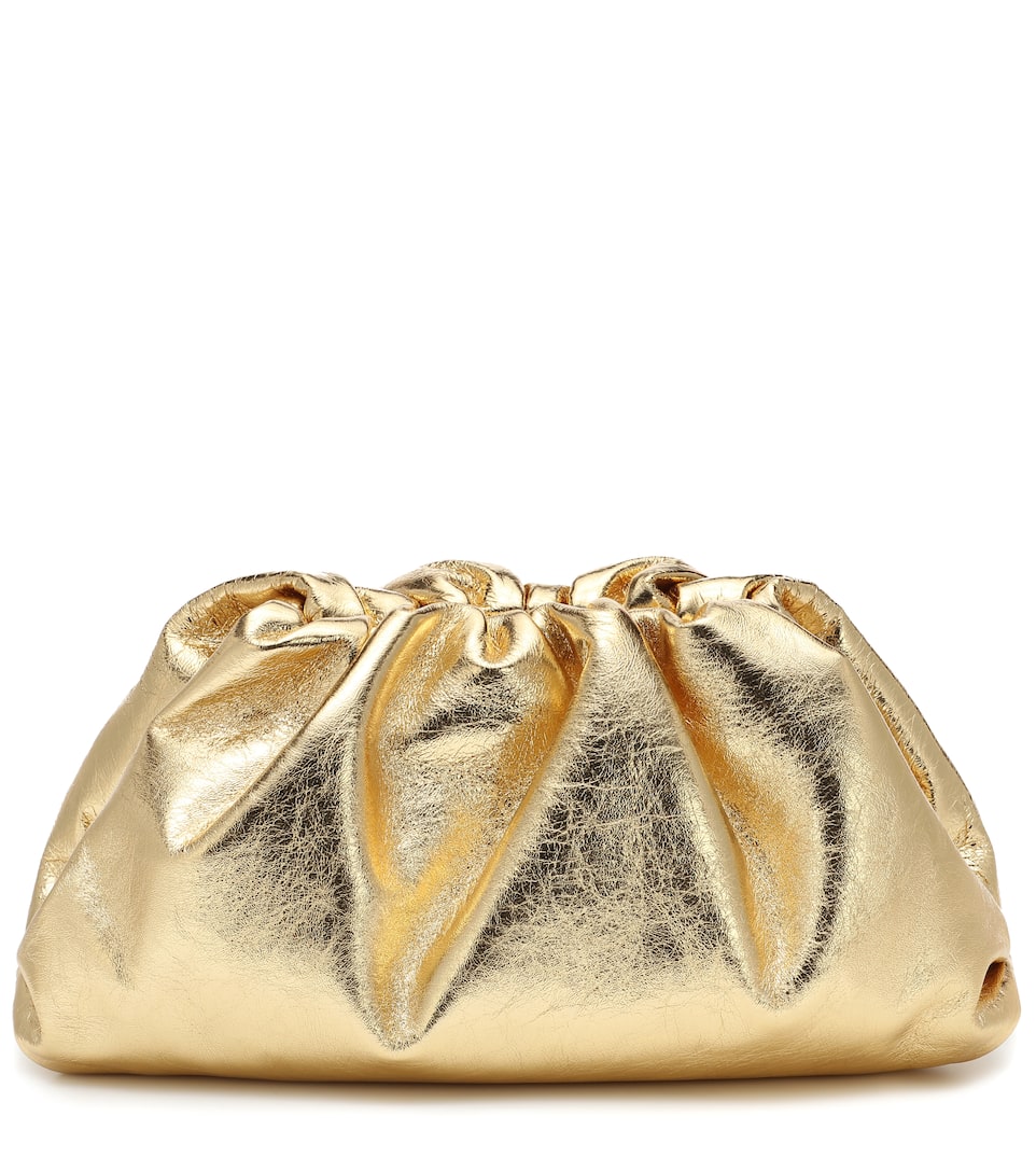 bottega veneta pouch gold