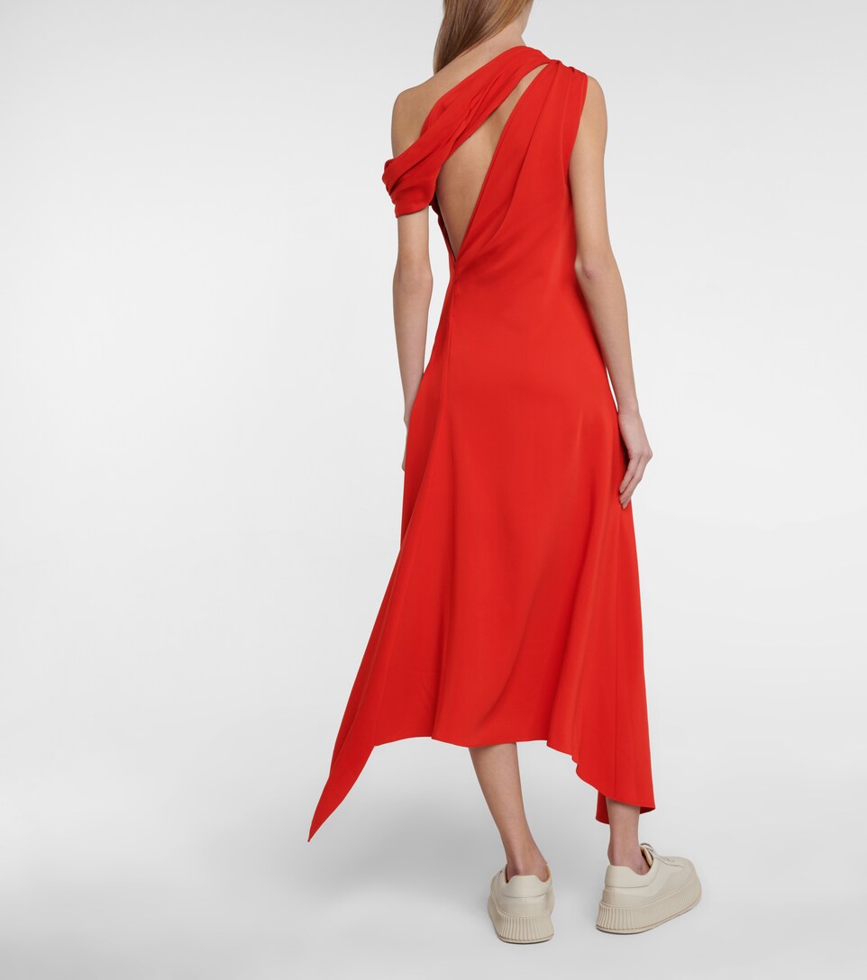 Monse - Asymmetric crêpe midi dress 
