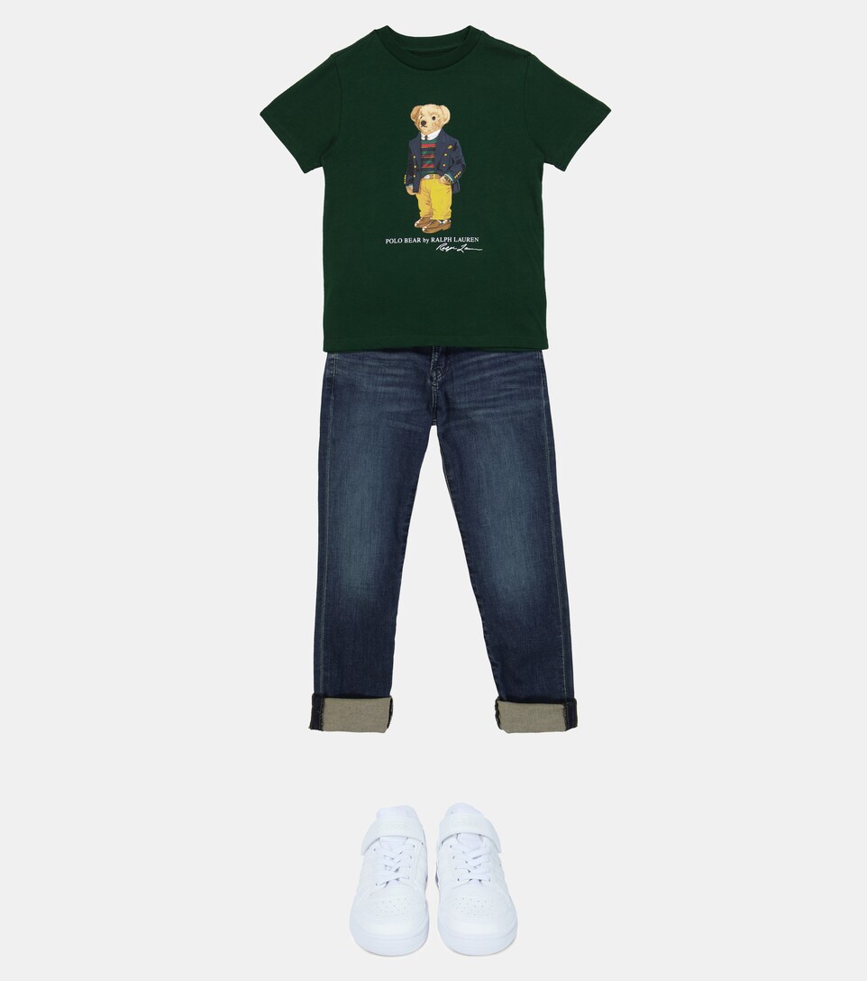 Polo Bear cotton-jersey T-shirt | Mytheresa