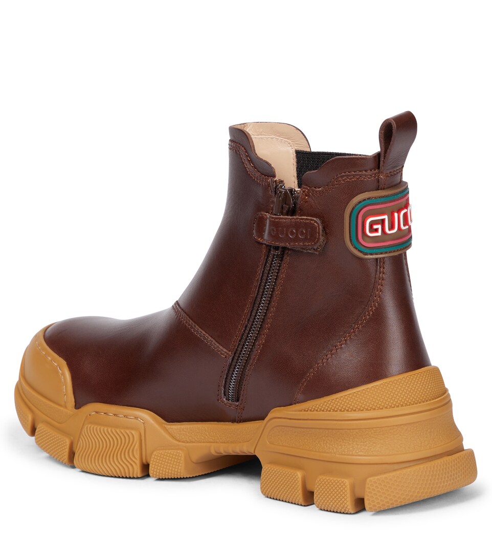 Stivali. Stivaletti Gucci in Pelle Nero taglia 7.5 UK - 21896767