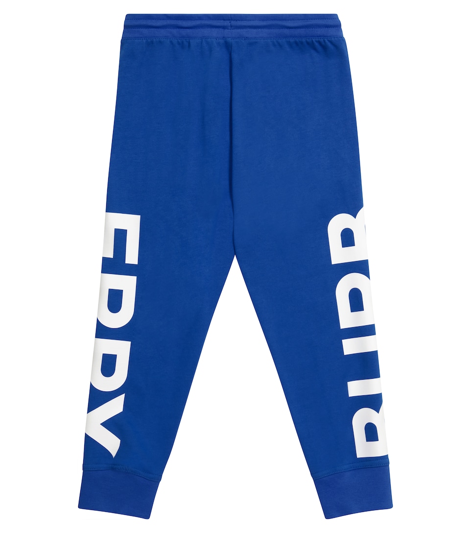 Burberry Kids - Logo cotton sweatpants 
