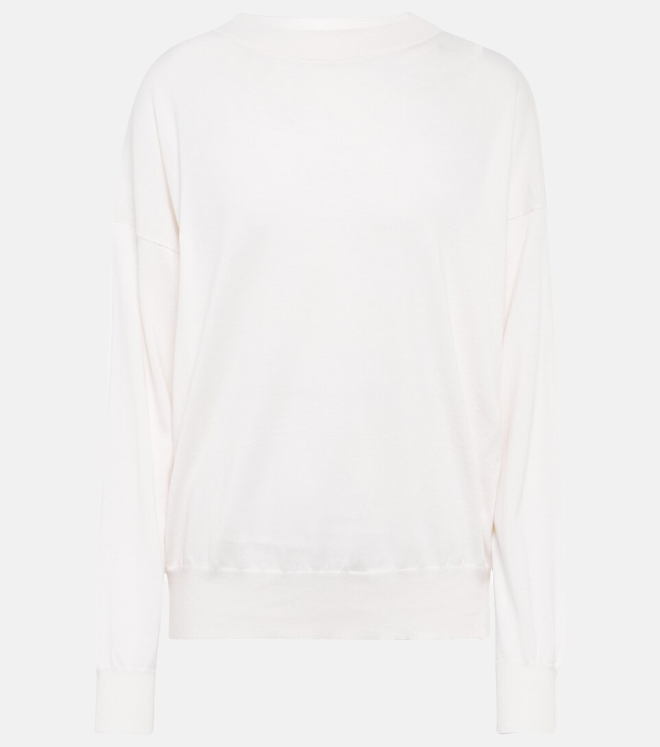 Elston cotton and cashmere sweater 