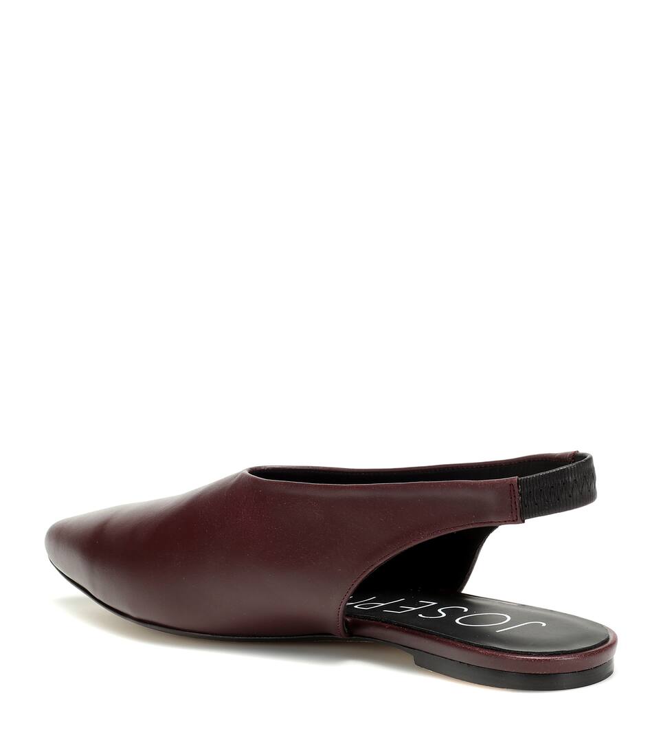 Joseph Cuir En Slippers En Slippers Joseph 4Rq35LAj