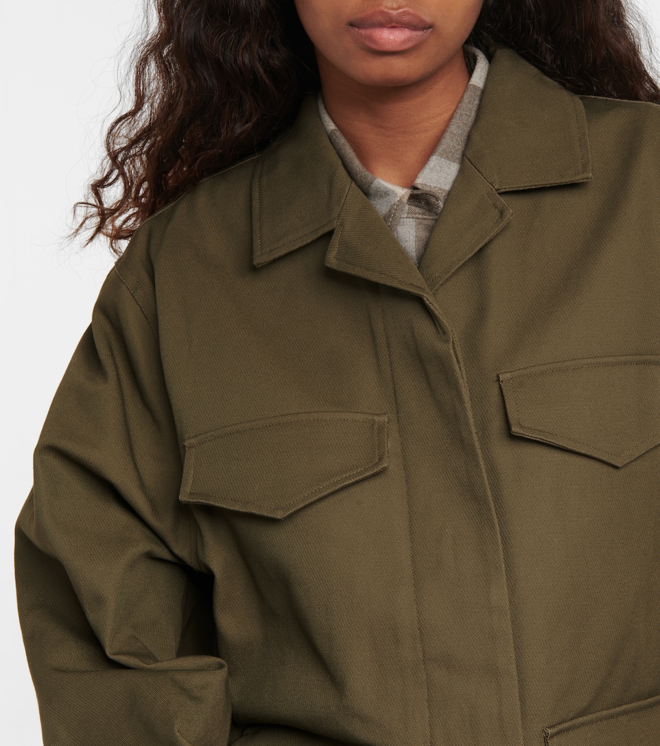 Totême - Cotton cargo jacket | Mytheresa