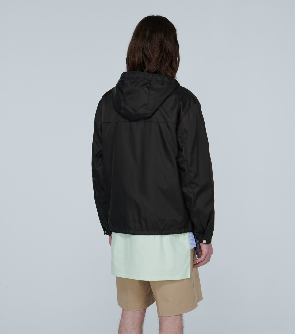 prada nylon hoodie