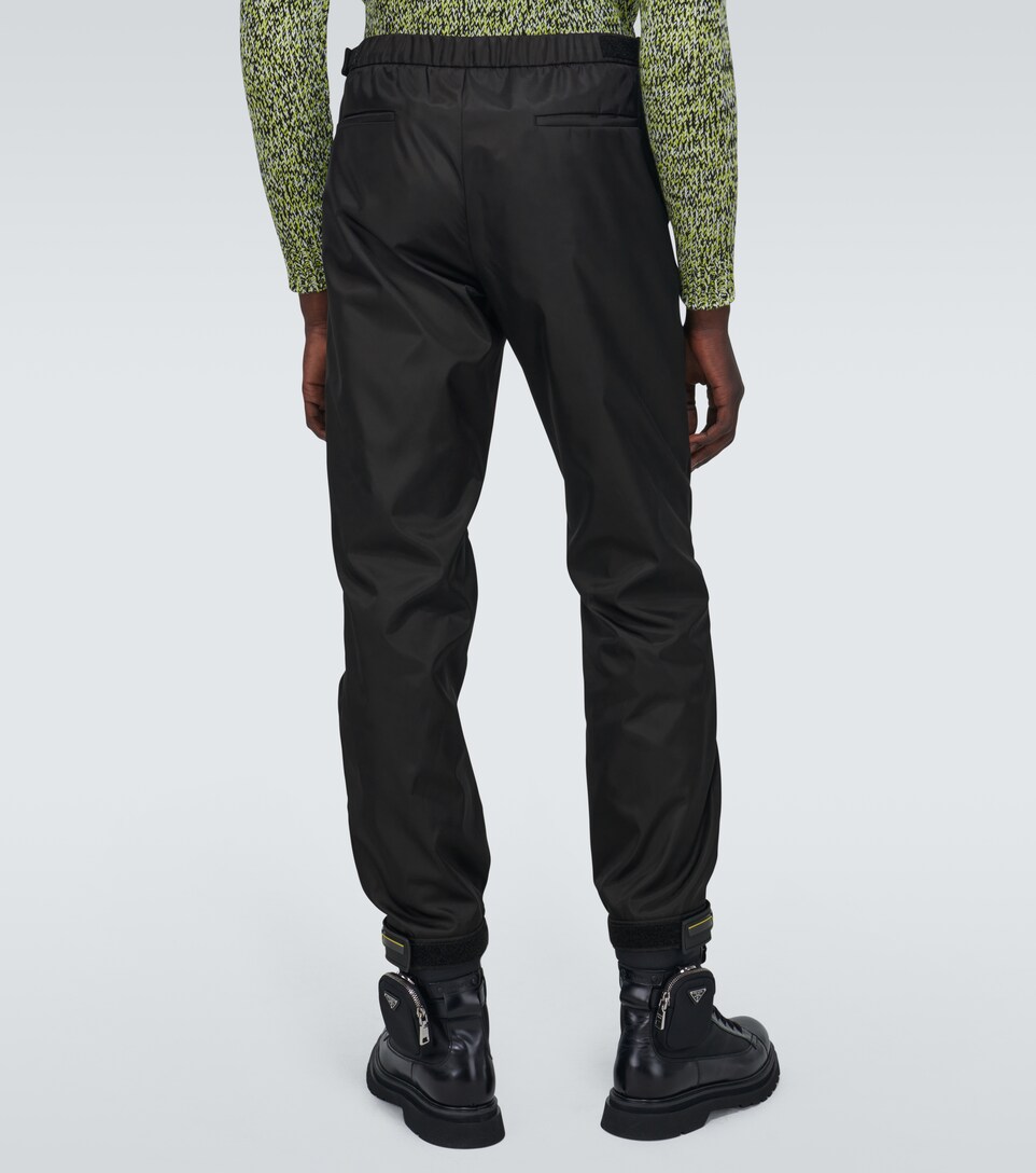 prada rubber cuff pants