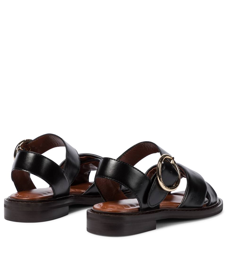 See By Chloé Leather sandals Mytheresa